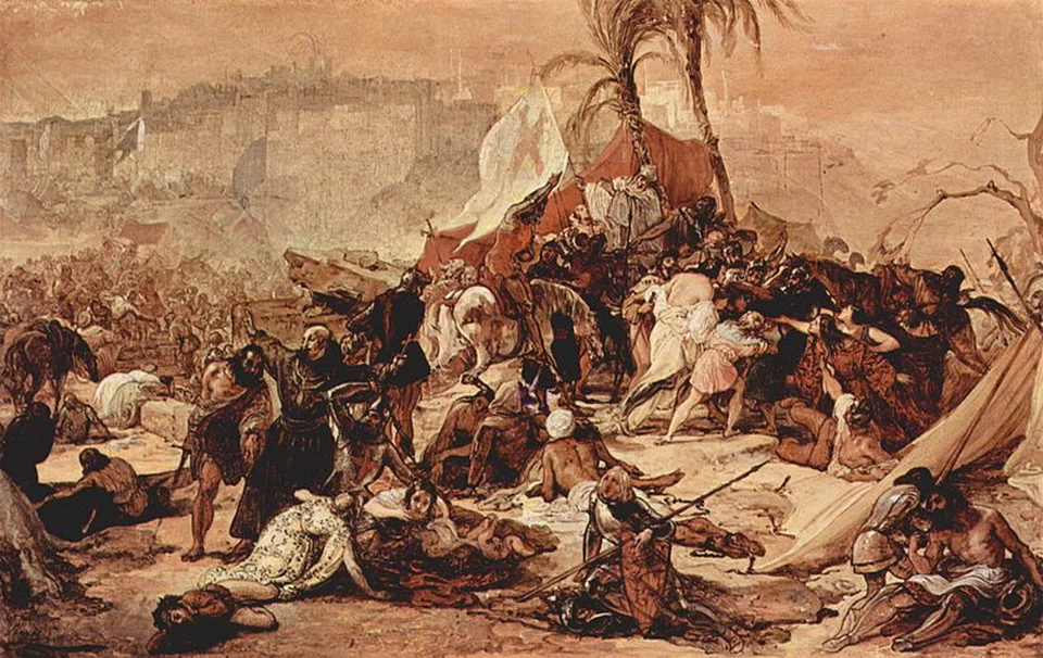 La settima crociata contro Gerusalemme - Palazzo Reale di Torino